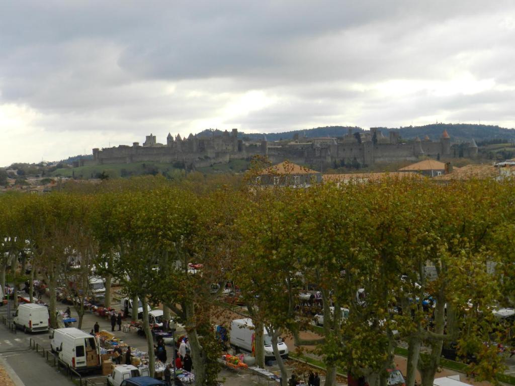 Appartement Le Saint Michel - Les Balcons De La Cite Carcassonne Ngoại thất bức ảnh